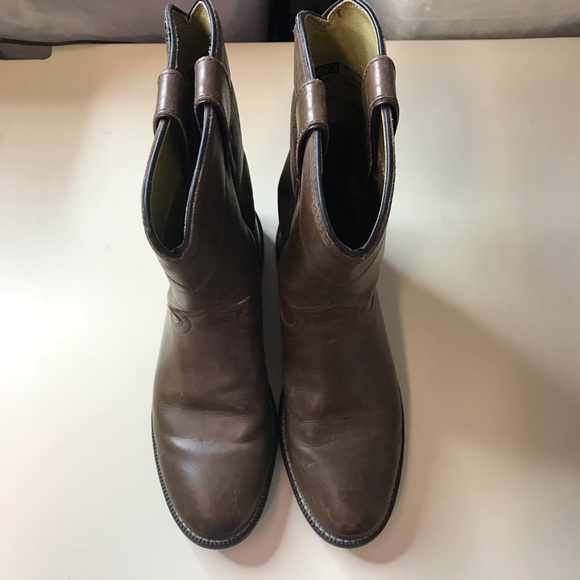 Justin Brown Boots Size 6.5 - Picture 2 of 4
